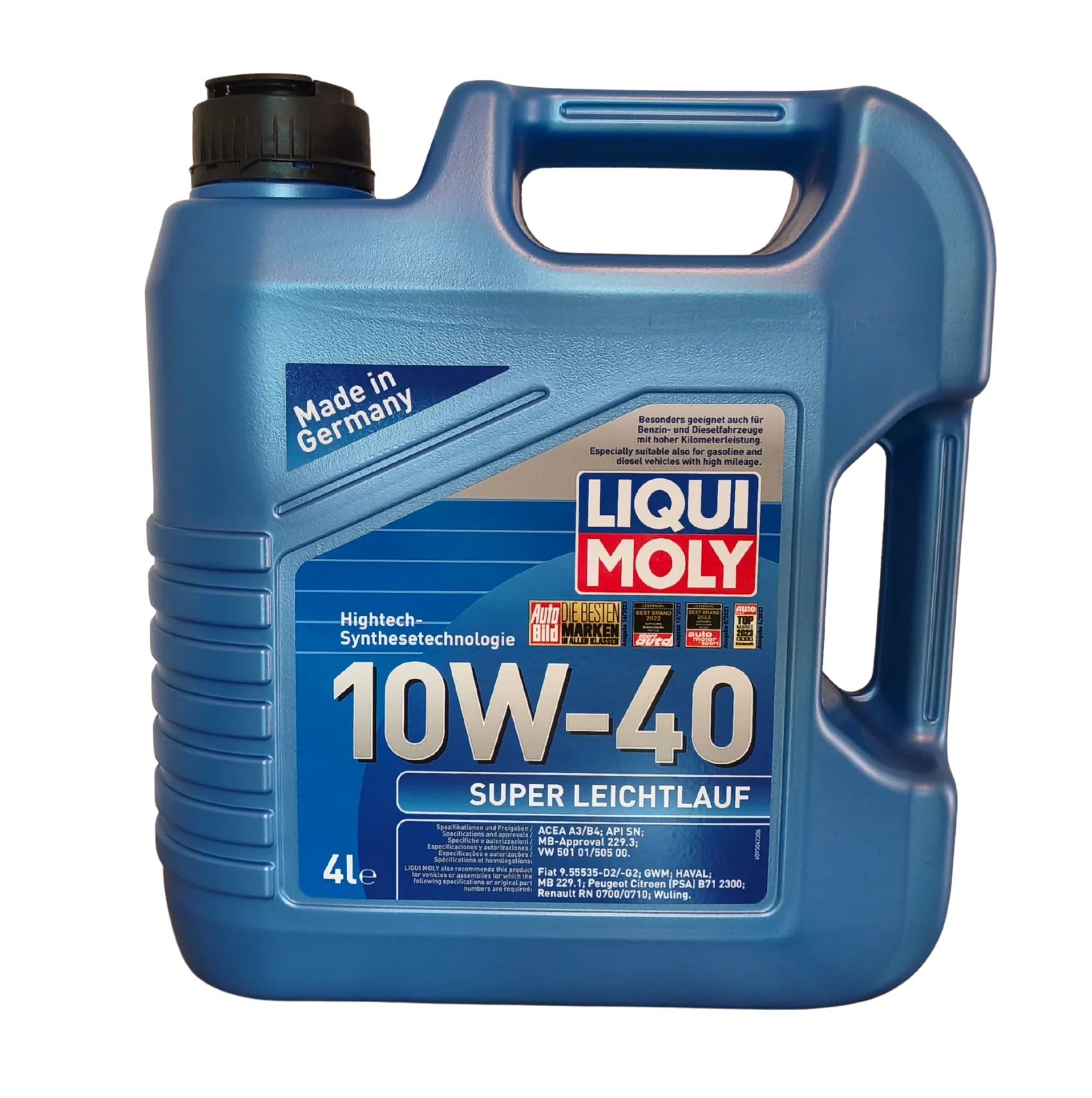 LIQUI MOLY 10W40 4LT SUPER LEICHTLAUF