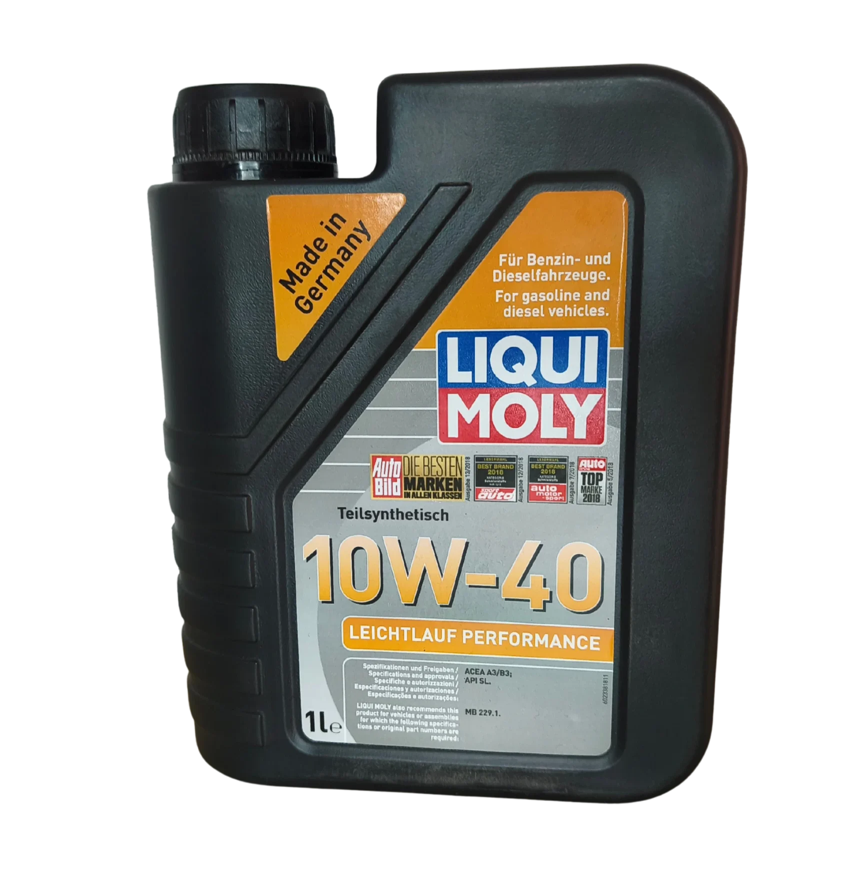 LIQUI MOLY 10W40 PERFORMANCE 1LT