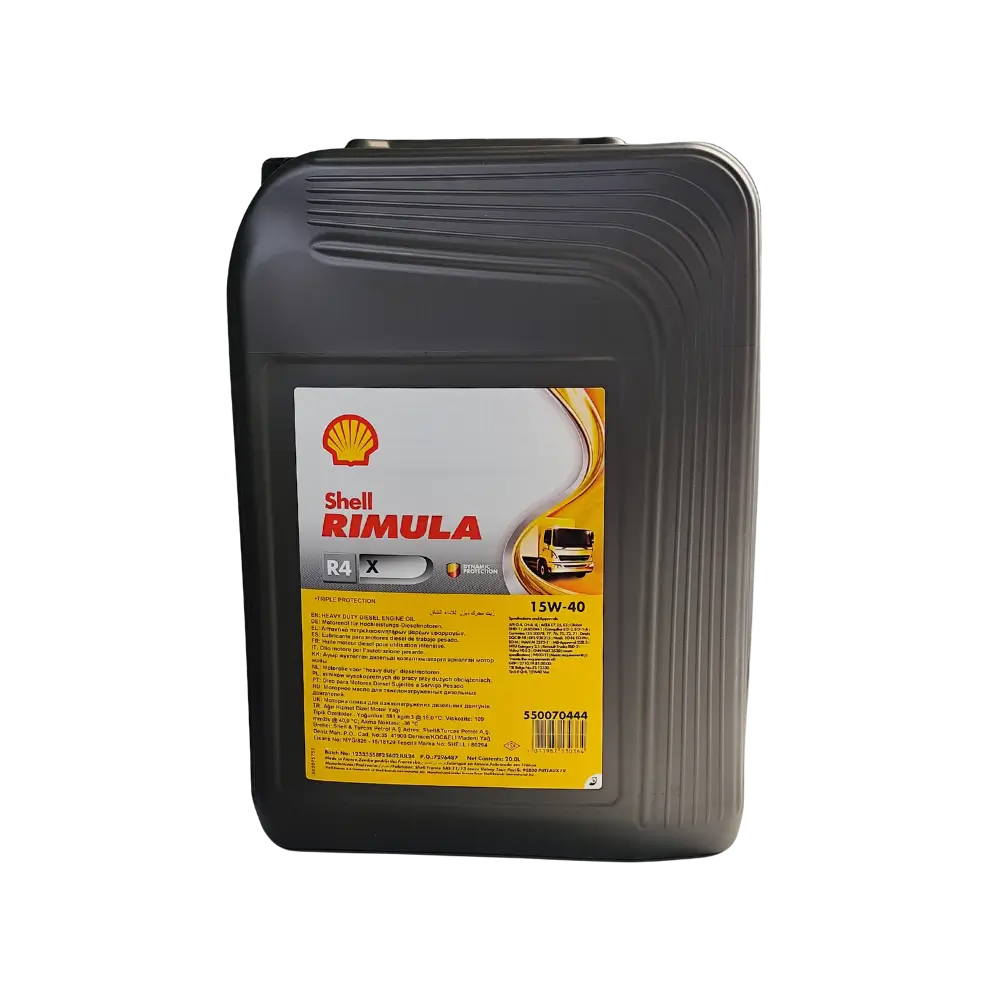 BALDE SHELL RIMULA R4X 15W40 20LTS