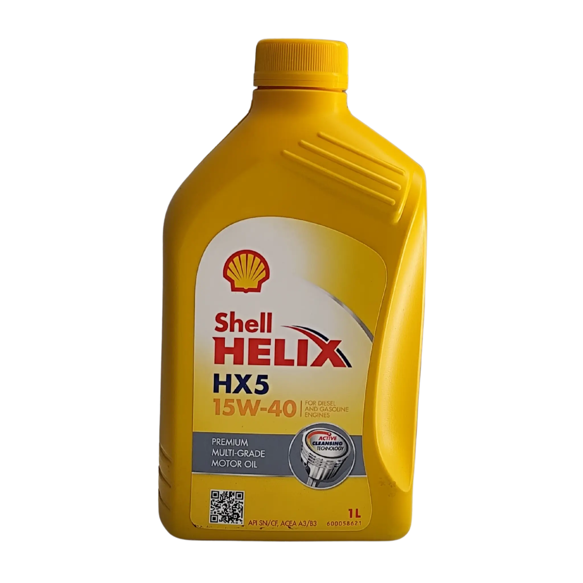 shell hx5 15w-40 frente